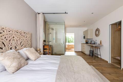 Апартаменты Studio Chic Avec Salon Et Terrasse Privee Туркуэн Экстерьер фото