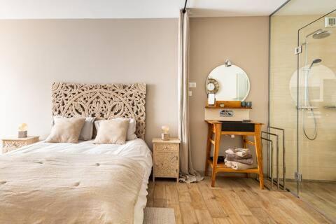 Апартаменты Studio Chic Avec Salon Et Terrasse Privee Туркуэн Экстерьер фото
